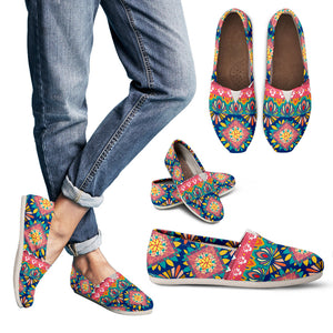 Boho Pattern Handcrafted Casual Shoes
