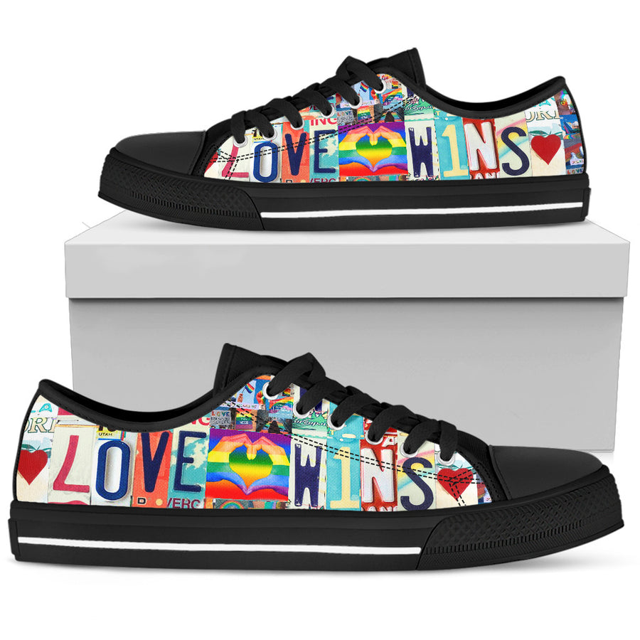 Affirmations-Love Wins Low Top