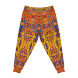 Athletic Joggers, Casual Streetwear, Lounging Wear, Unisex Exotic Print