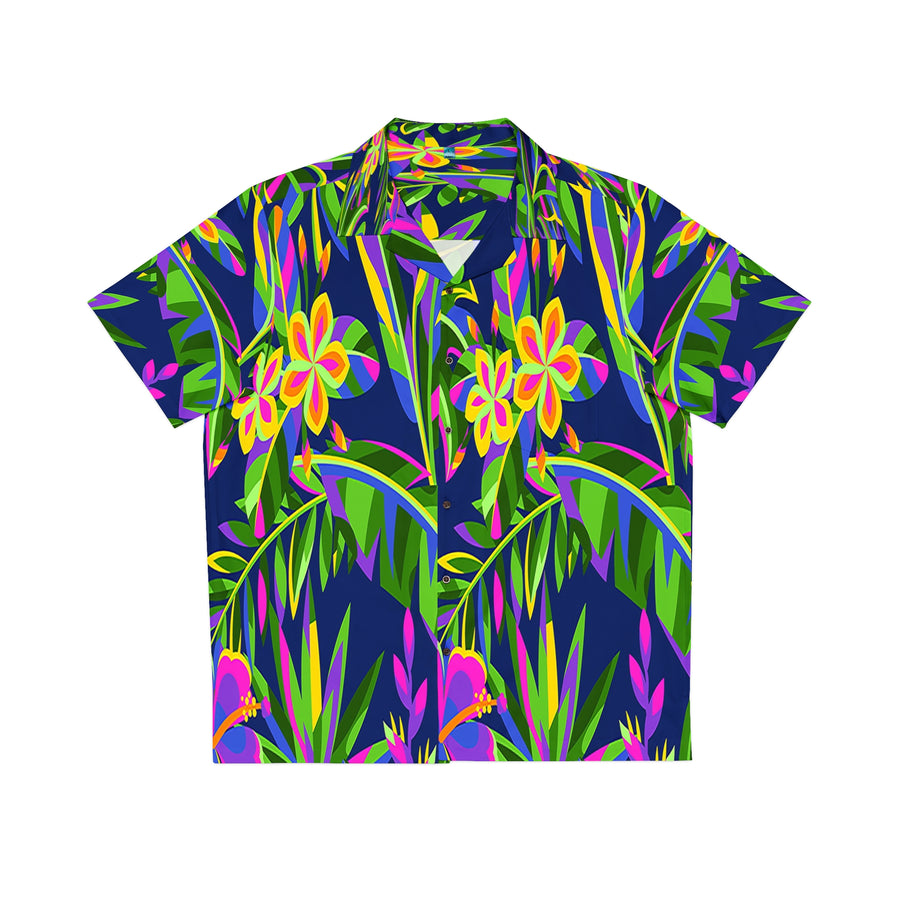 Men's Hawaiian Shirt Tropical Vacation Design