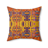 Exotic Design Spun Polyester Square Pillow 4 Sizes