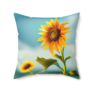 Sunflower Painting Pillow in 4 Sizes