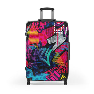Suitcase colorful Street Art