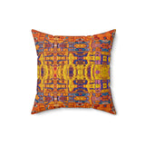 Exotic Design Spun Polyester Square Pillow 4 Sizes