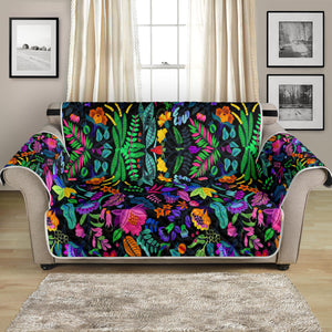 Happy Floral Loveseat Protector