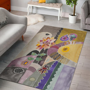 Abstract Painting Area Rug