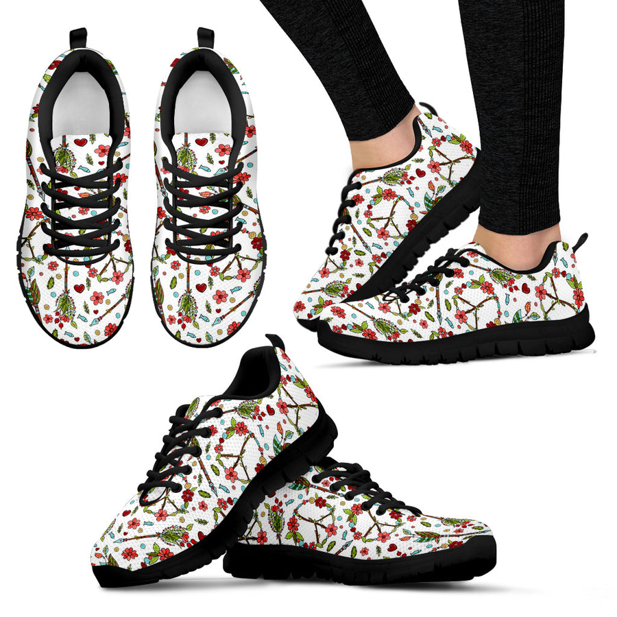 Boho Peace Handcrafted Sneakers