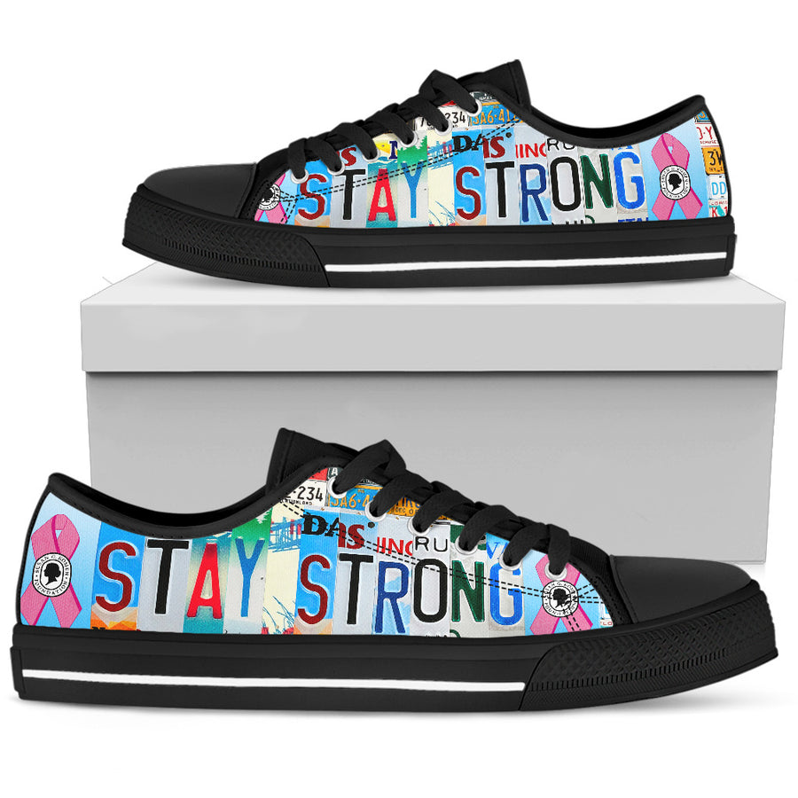 Affirmations- Stay Strong Low Top Shoe