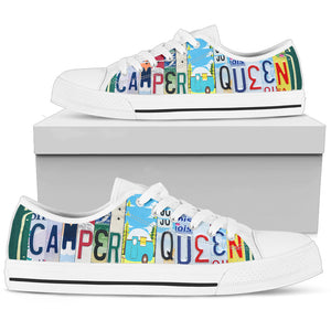Camping- Camper Queen Low Top Shoes